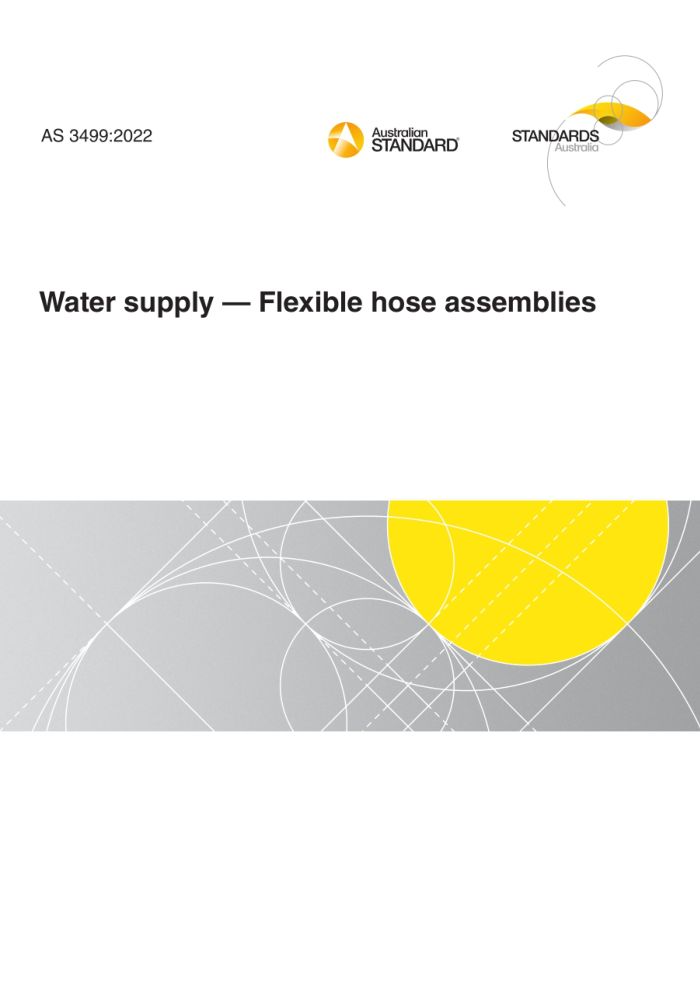 AS 3499-2022 Water supply - Flexible hose assemblies