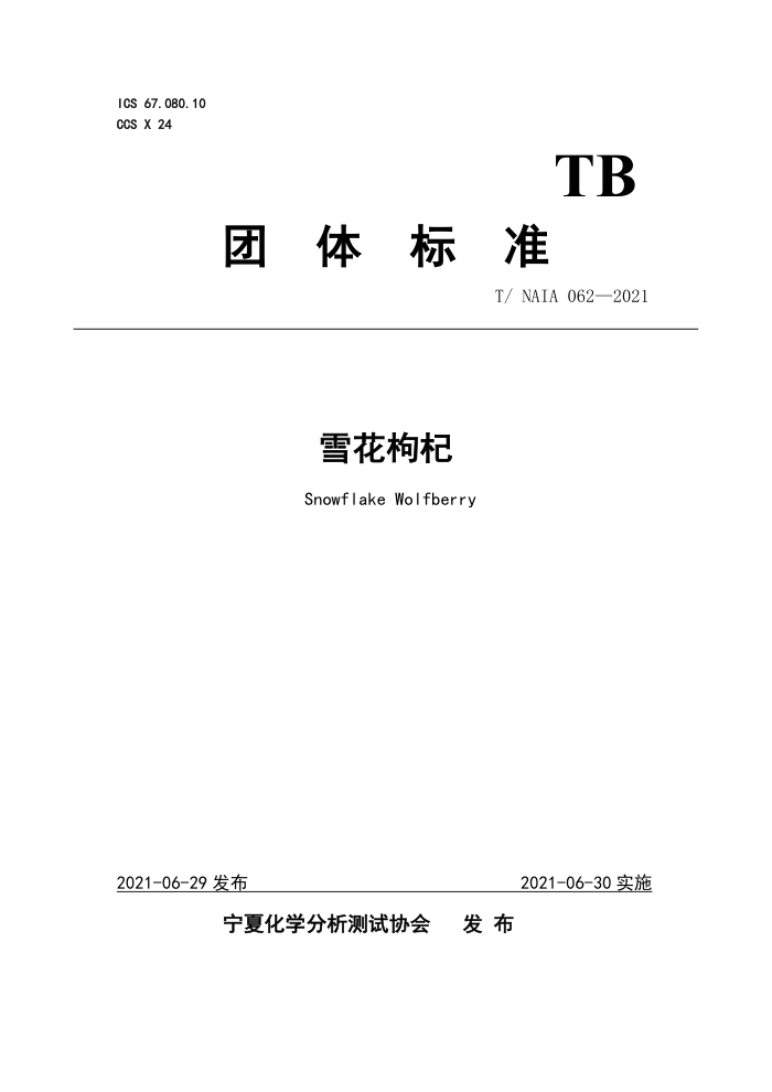 T/NAIA 062-2021 ѩ