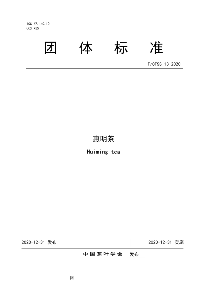 T/CTSS 13-2020 
