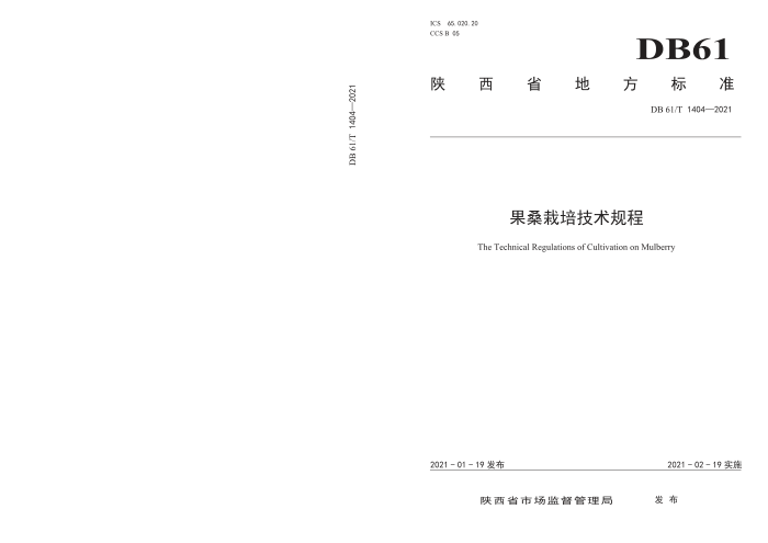 DB61/T 1404-2021 ɣ༼