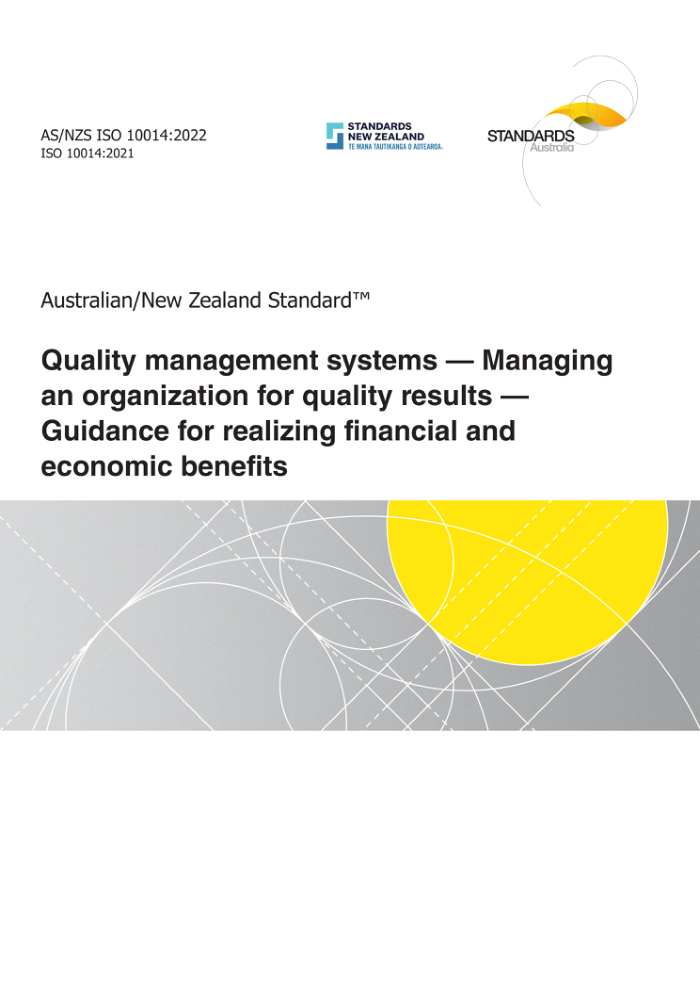 AS NZS ISO 10014-2022 ϵΪʵֲ;Ч֯