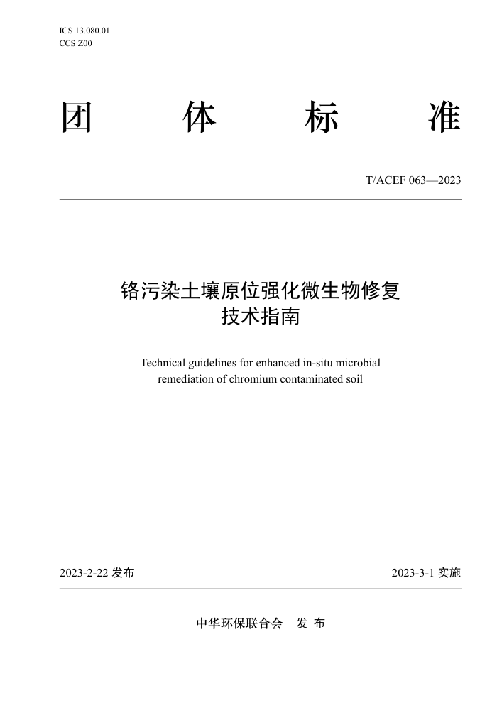 T/ACEF 063-2023 Ⱦԭλǿ΢޸ָ