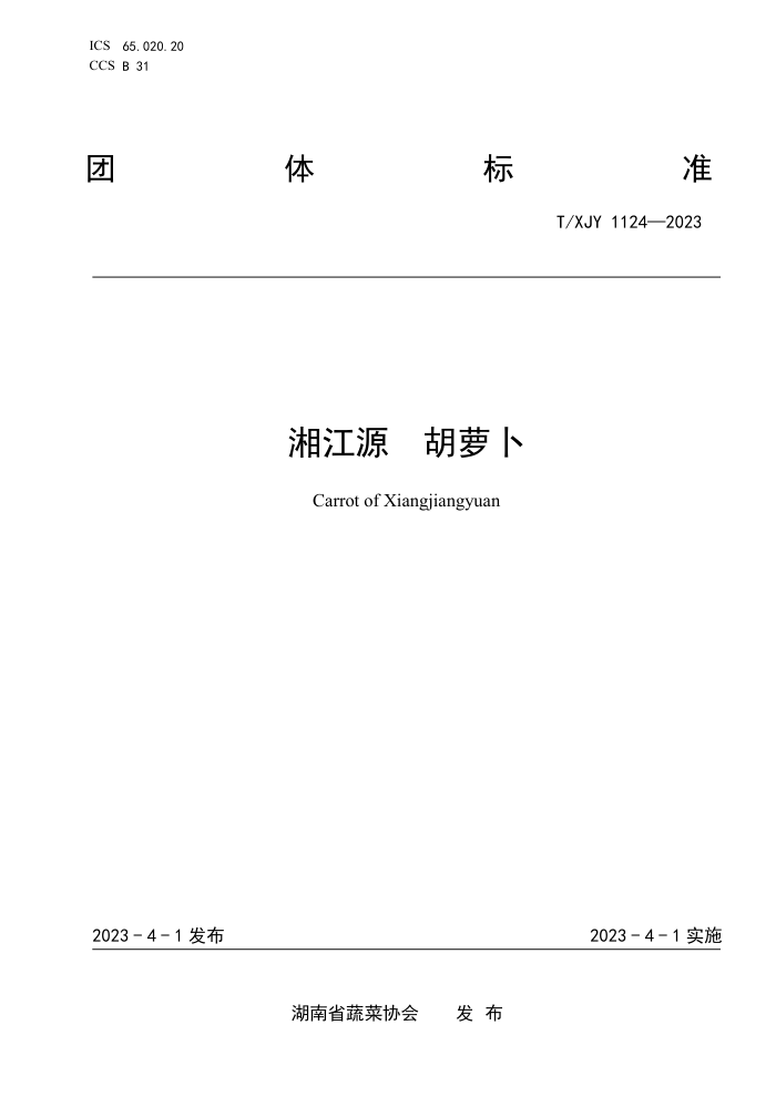 T/XJY 1124-2023 潭Դ ܲ