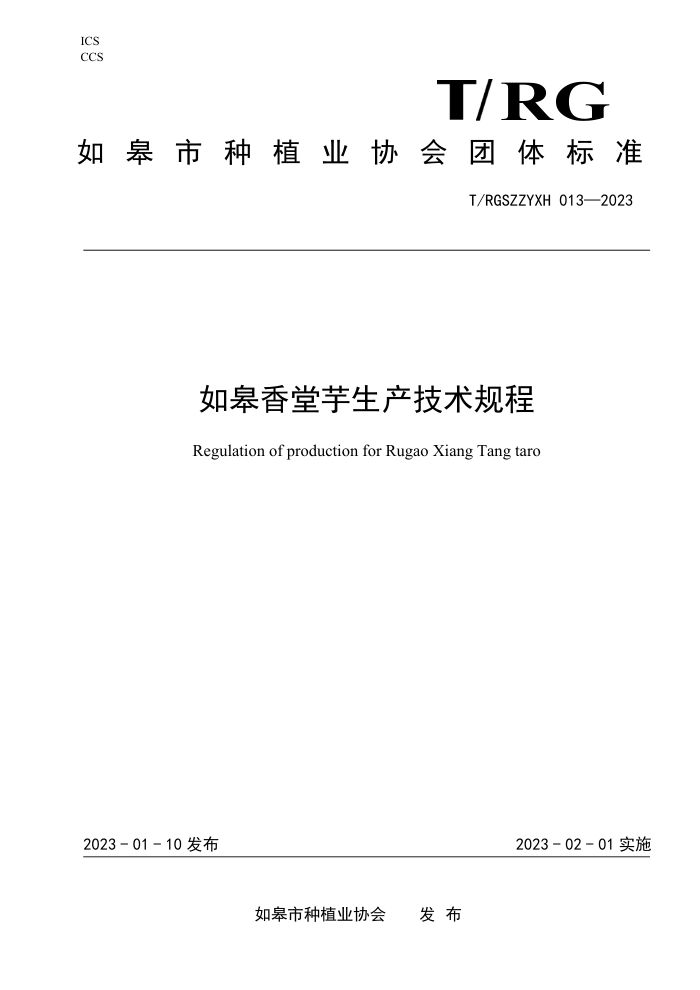T/RGSZZYXH 013-2023 