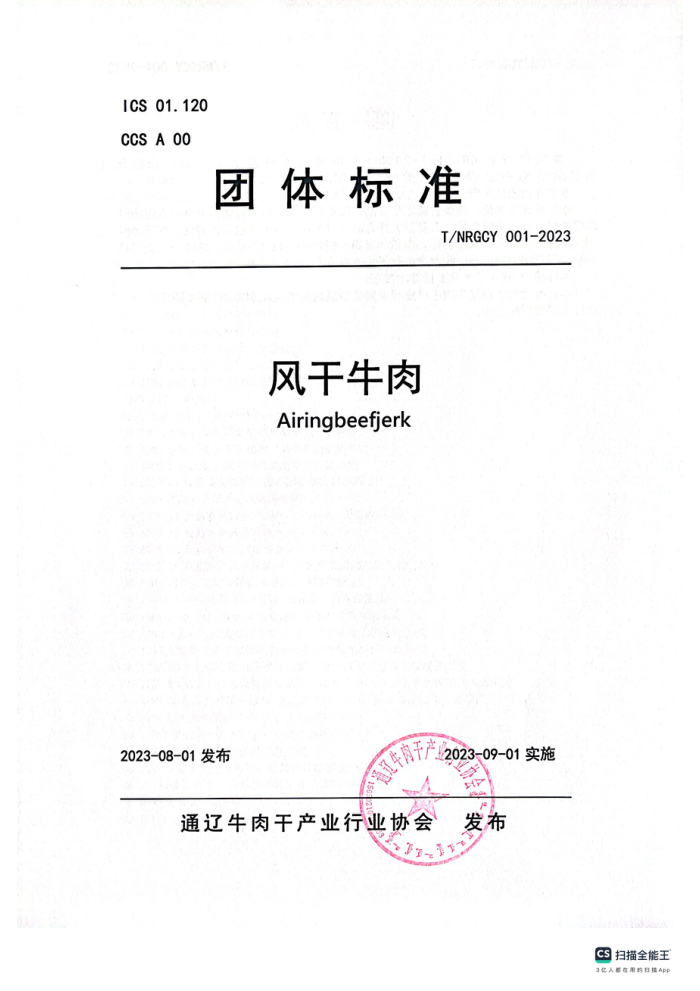 T/NRGCY 001-2023 ţ