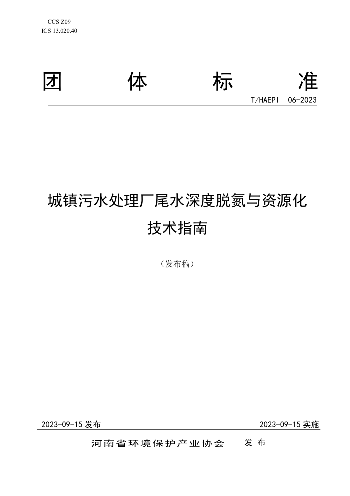 T/HAEPI 06-2023 ˮβˮѵԴָ