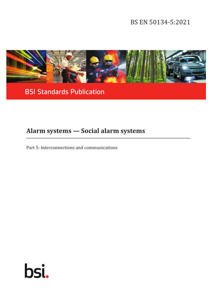 BS EN 50134-5-2021 ϵͳ ᱨϵͳ 5֣ͨ