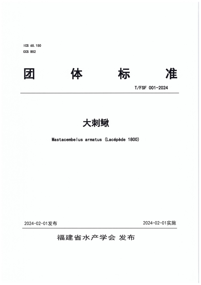 T/FSF 001-2024 