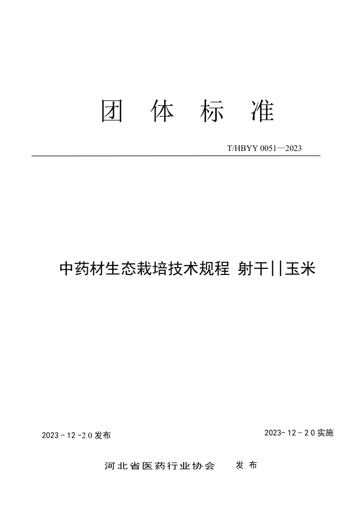T/HBYY 0051-2023 ҩ̬༼ II