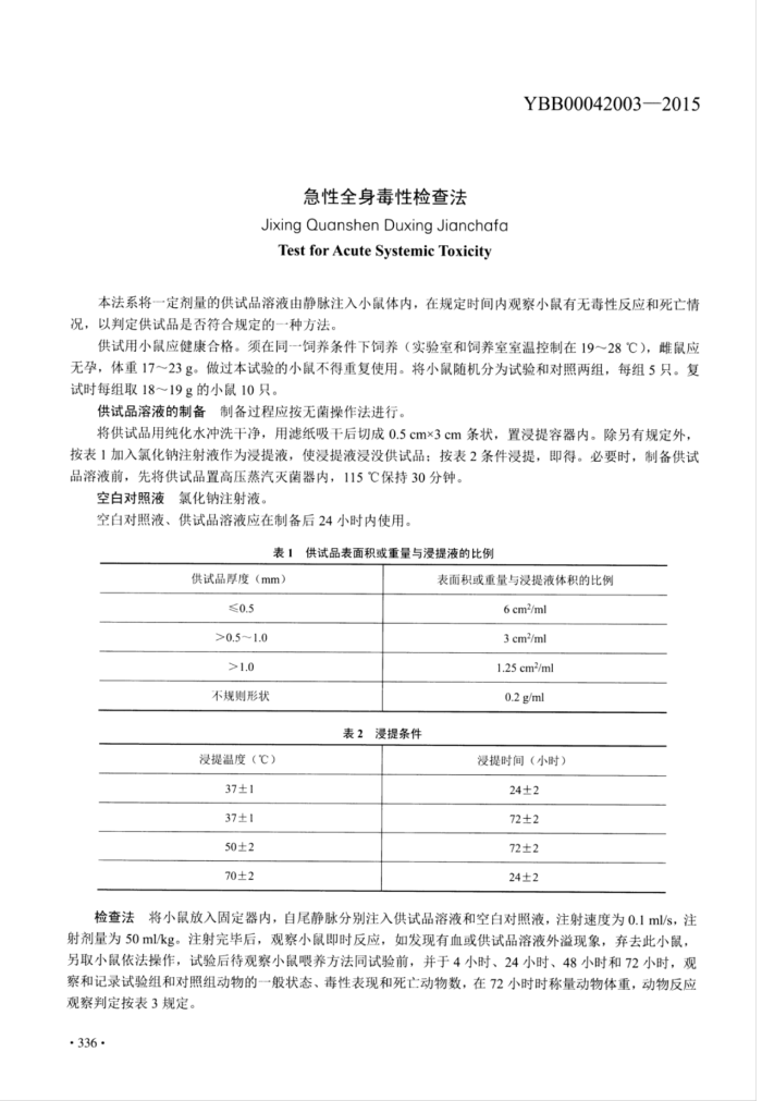 YBB00042003-2015 ȫԼ鷨