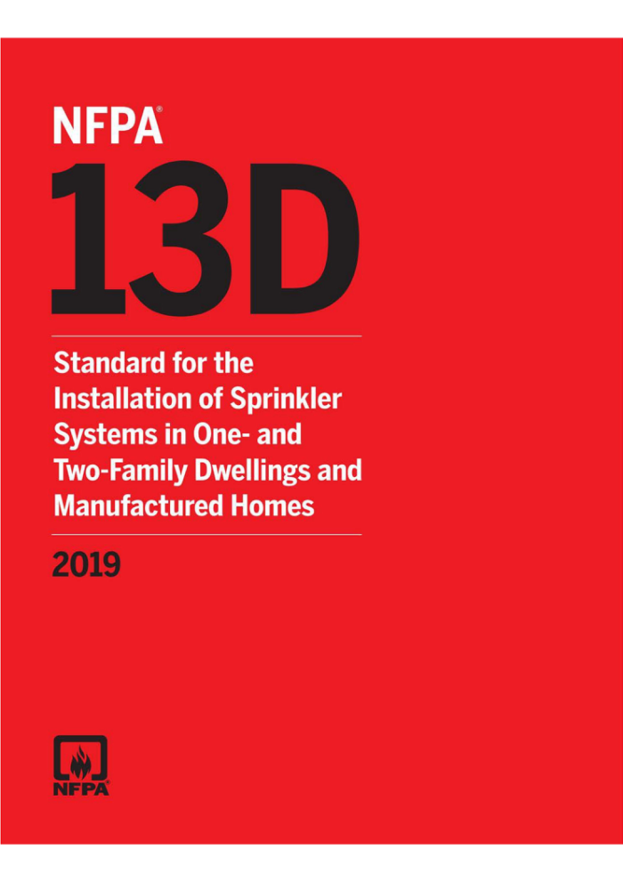 NFPA 13D-2019 һͥסլ췿аװˮϵͳı׼