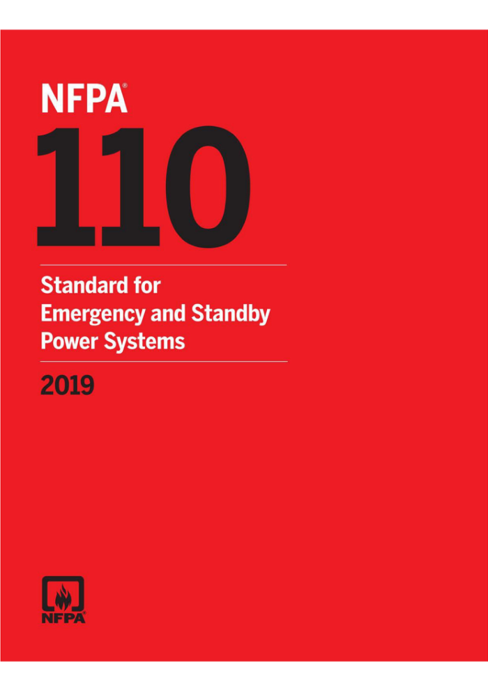 NFPA 110-2019 ͱõԴϵͳ׼
