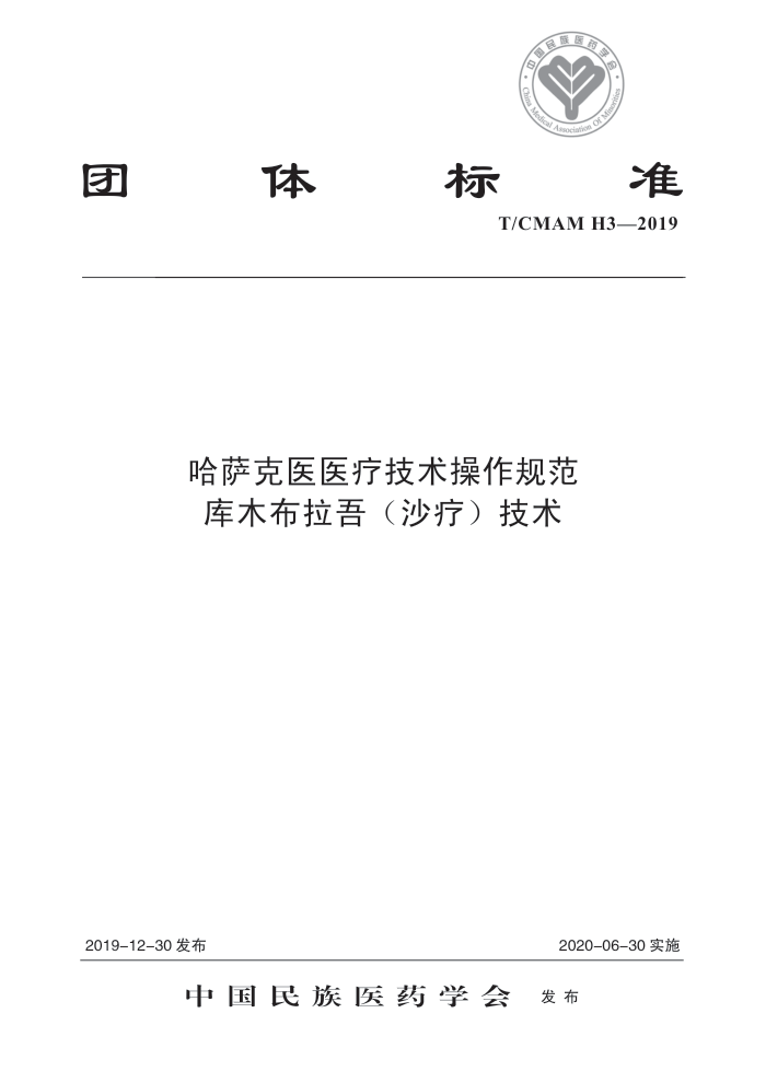 T/CMAM H3-2019 ҽҽƼ淶 ľᣨɳƣ