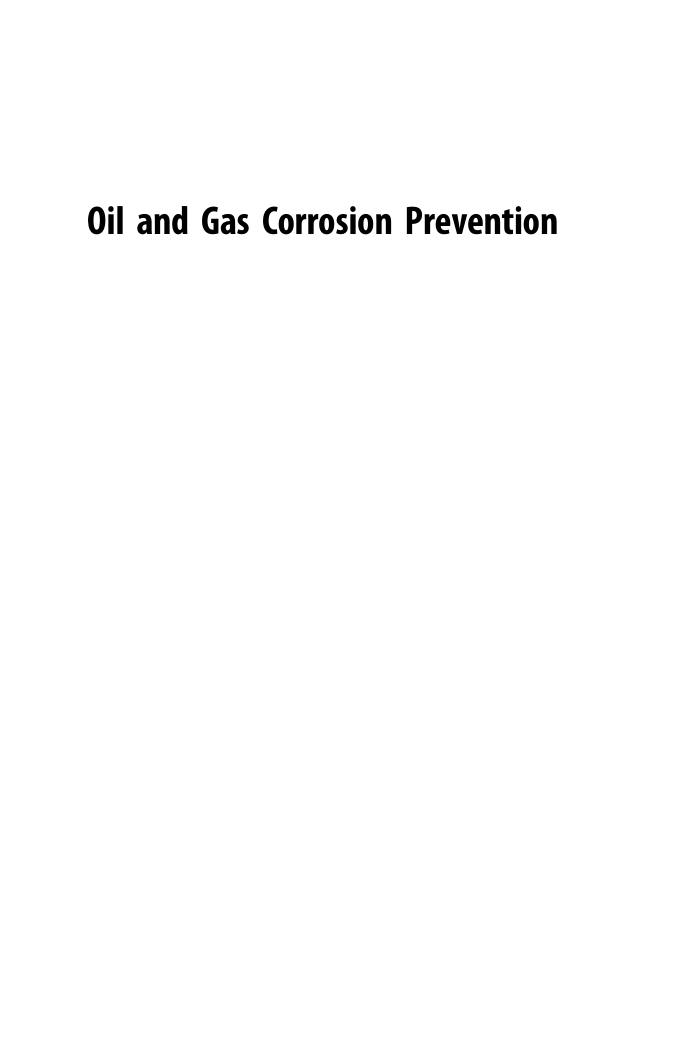 ʴӢİ鼮 Oil and Gas Corrosion Prevention