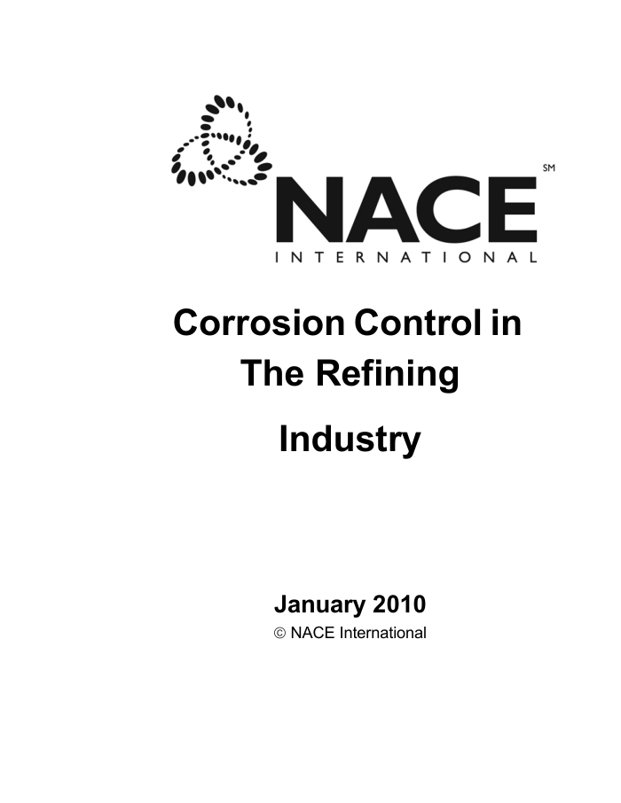 ͹ҵеĸʴ Corrosion Control in the Refining Industry