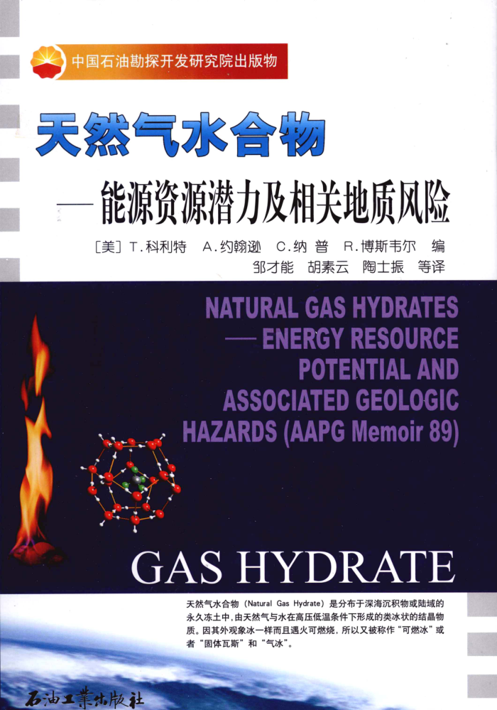 天然气水合物:能源资源潜力及相关地质风险