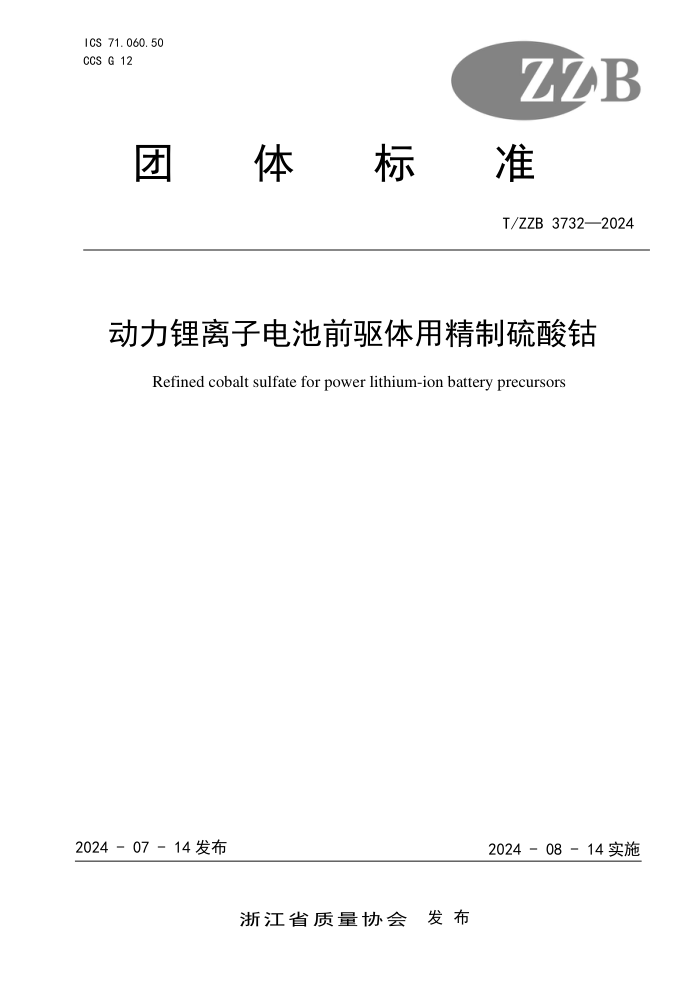 T/ZZB 3732-2024 ӵǰþ