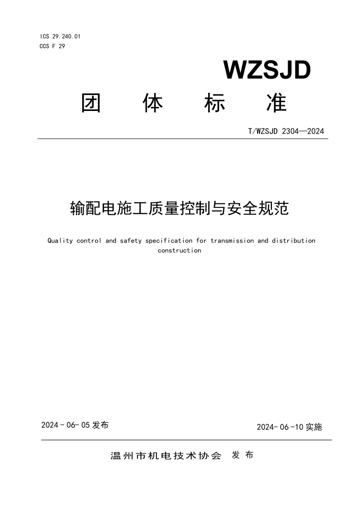 T/WZSJD 2304-2024 ʩ밲ȫ淶