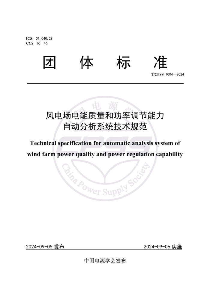 T/CPSS 1004-2024 糡͹ʵԶϵͳ淶
