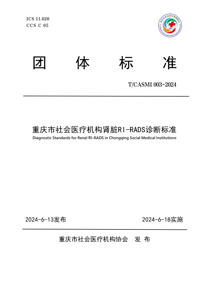T/CASMI 003-2024 ҽƻRI-RADSϱ׼