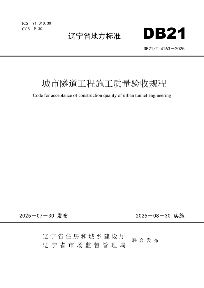 DB21/T 4163-2025 ������������ʩ���������չ��