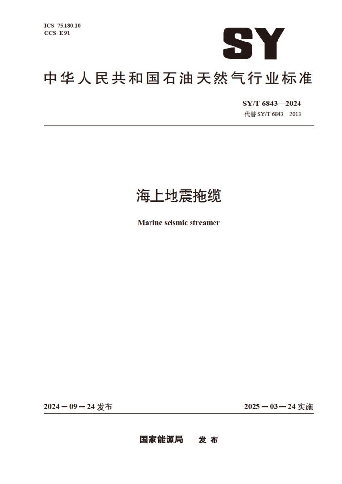SY/T 6843-2024 ���ϵ�������