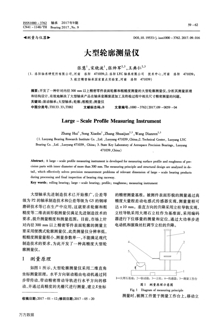 大型轮廓测量仪