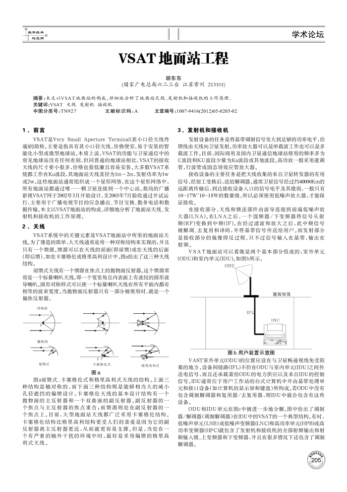 VSAT 地面站工程