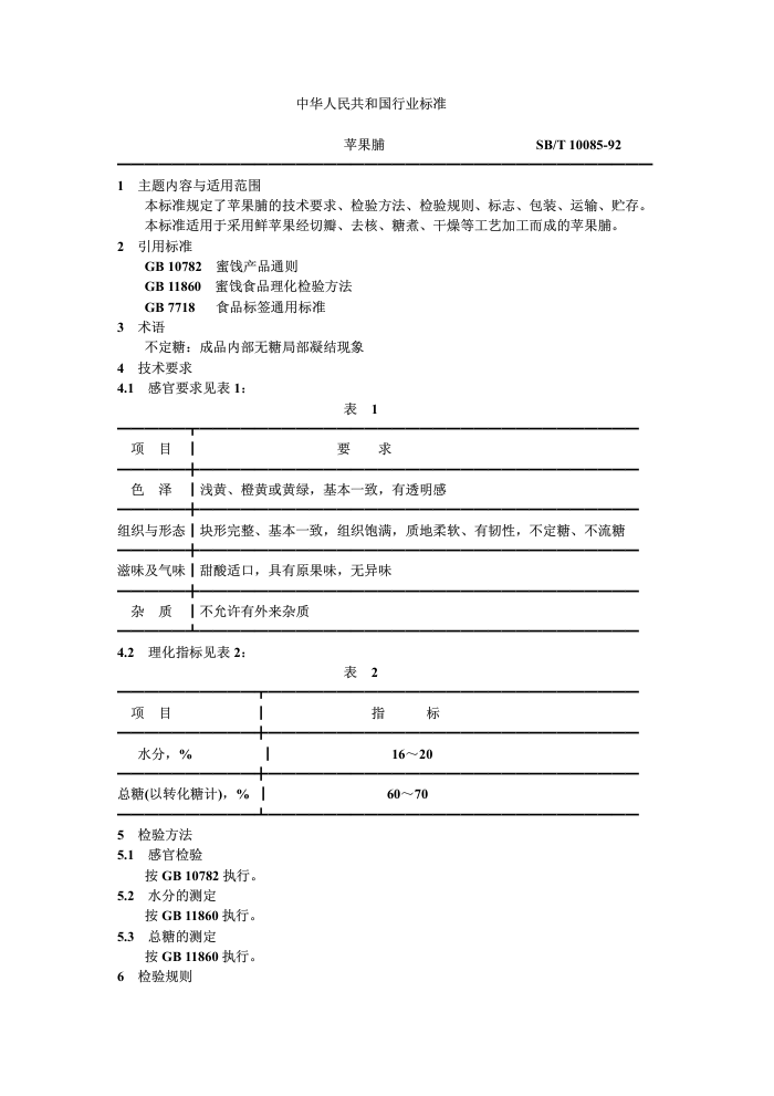 SB/T 10085-92 ƻ